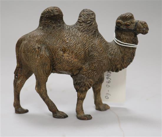 A composition figure of a camel